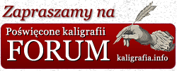 Polskie forum poświęcone kaligrafii